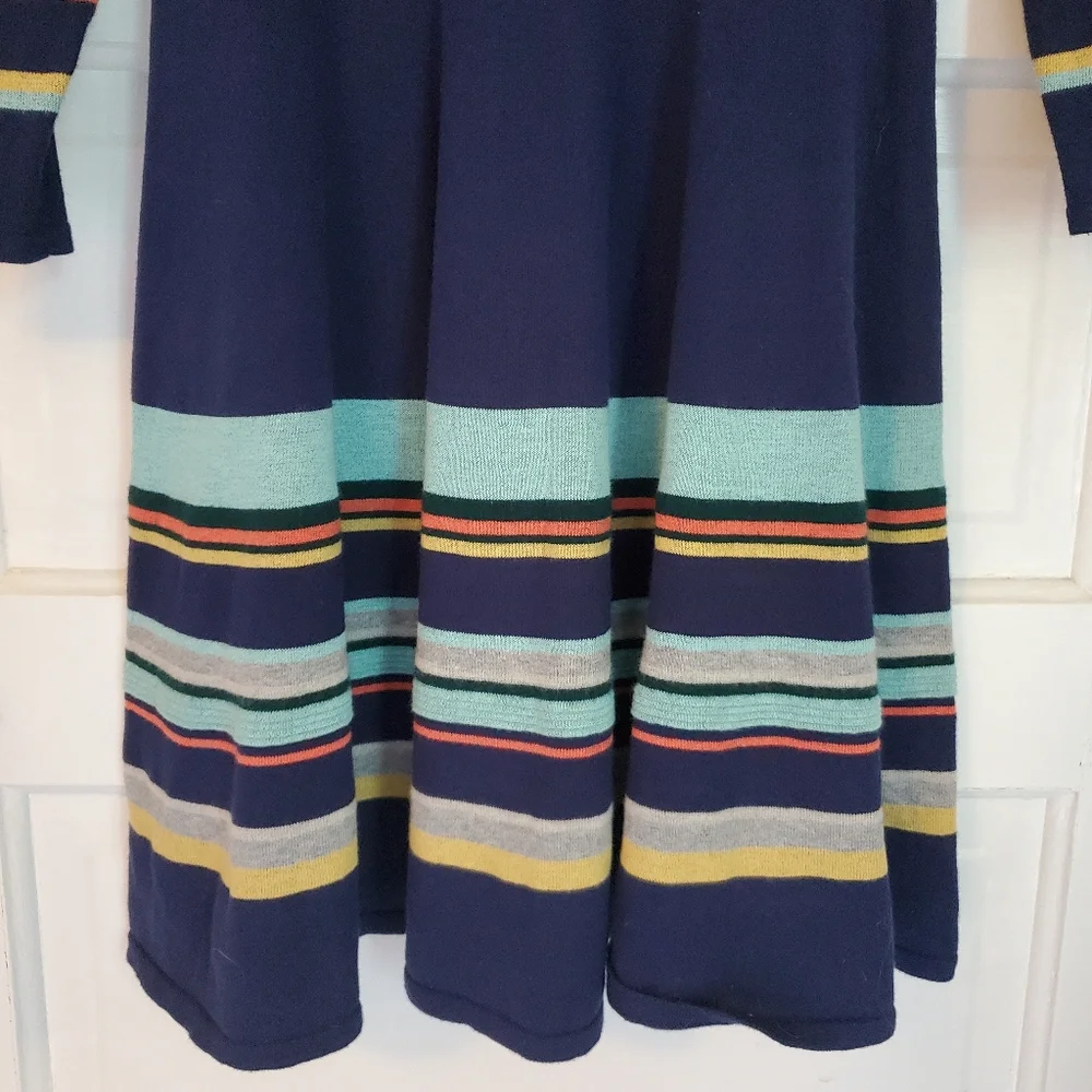 Anthropologie Moth Navy Sweater Dress - Picture 4 of 7